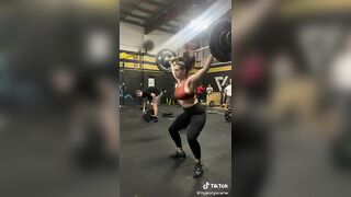 Sexy TikTok Girls: Hard gym bounce #4