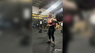 Sexy TikTok Girls: Hard gym bounce #3