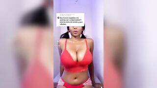 Sexy TikTok Girls: Big bouncing tits #2