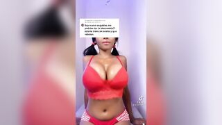 Sexy TikTok Girls: Big bouncing tits #3