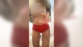 Sexy TikTok Girls: big booty tatted white girl #2