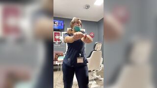 Sexy TikTok Girls: Big Booty Nurse #2