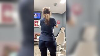 Sexy TikTok Girls: Big Booty Nurse #3