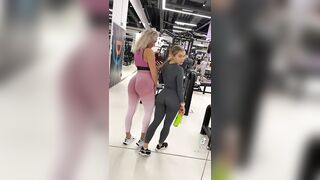 Sexy TikTok Girls: 2 hot gym girls #3