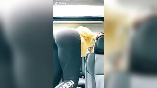 When you tell her hop in the back seat