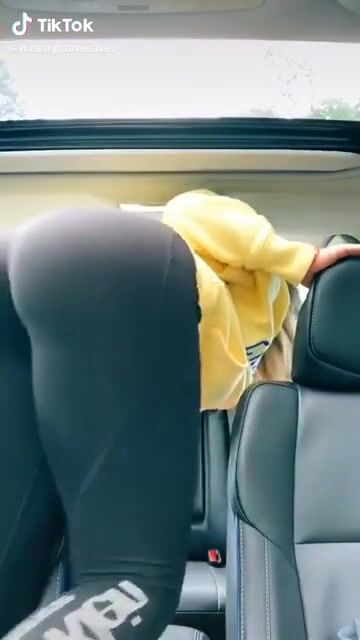 When you tell her hop in the back seat