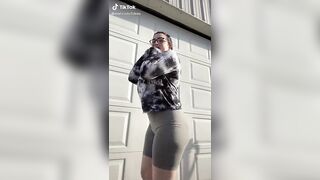 Sexy TikTok Girls: BIG BOOTY GOTH GIRL #2