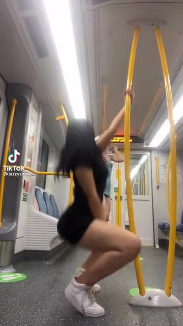 Imagine bumping into these two on the train